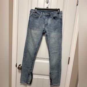 MNML Men’s Skinny Medium Wash Jeans Size 29